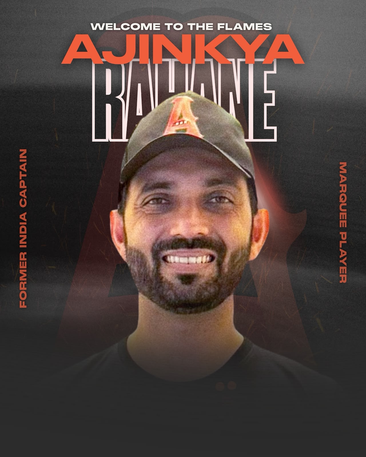 Ajinkya Rahane signs for Amsterdam Flames