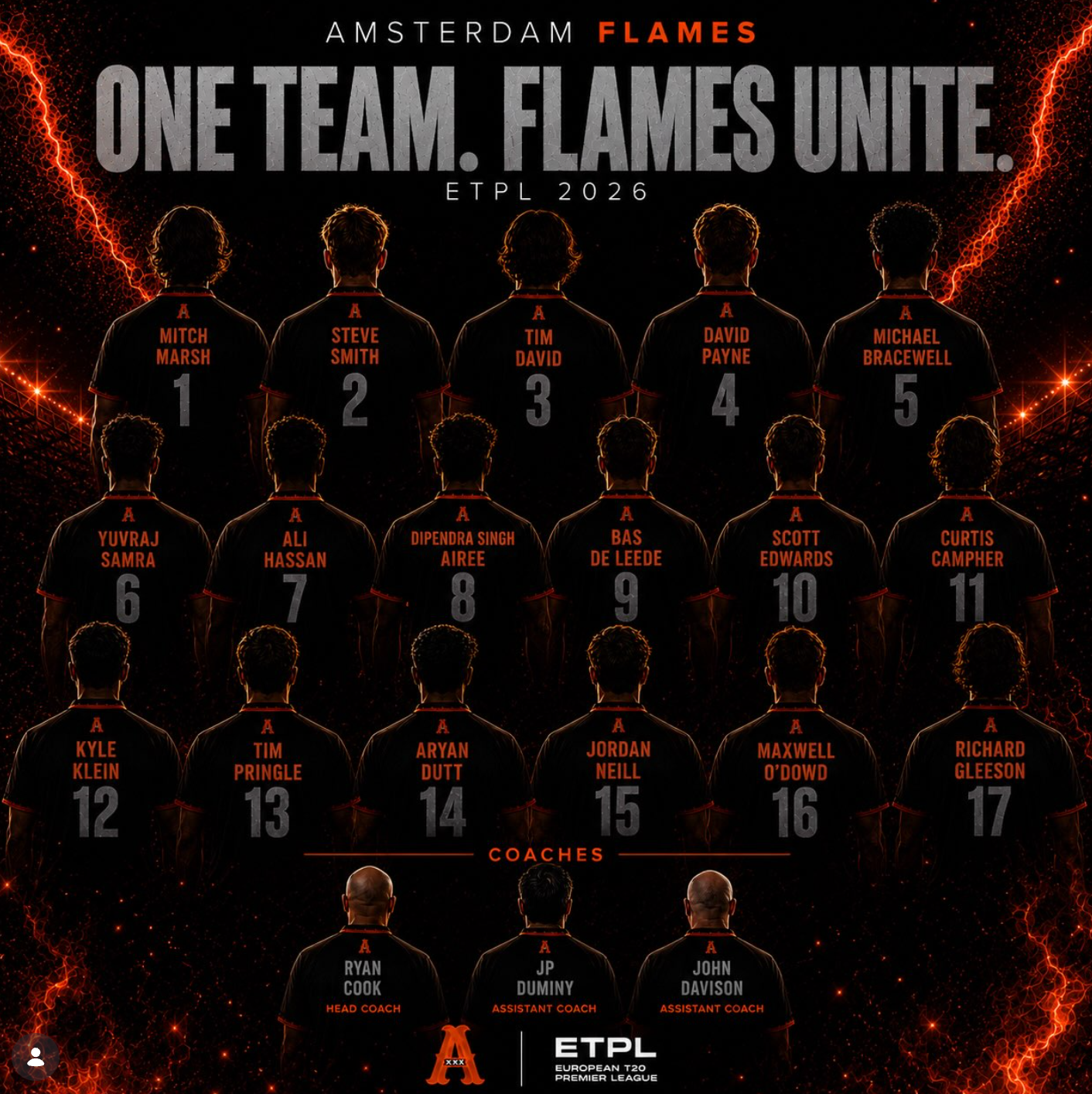 One Team. Flames Unite.